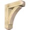 Ekena Millwork Thorton Craftsman Rough Sawn Bracket w/ Offset Brace, Douglas Fir, 8"W x 28"D x 32"H BKT0806X28X32THR04RDF - alternate 1